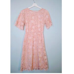 WOMEN ORANGE CREEK LACE DRESS SIZE M